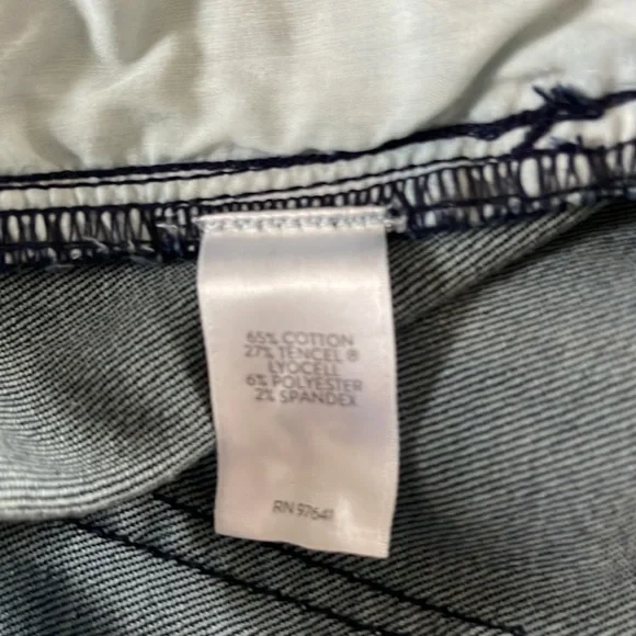 J Jill - Women's Dark Blue Jeans - slim Ankle - size 14 - Picture 5 of 6